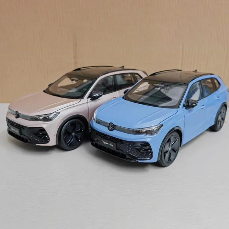 

Diecast 1:18 Scale Original SAIC Volkswagen TIGUAN L Pro 2024 Alloy Car Model Collectible Toy Gift Souvenir Display Ornament