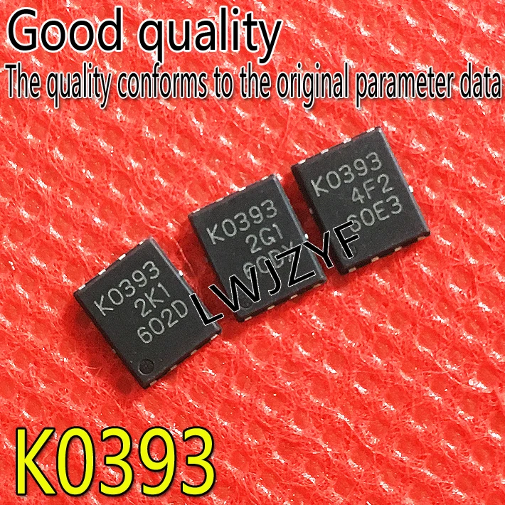 (10Pieces) New RJK0393DPA K0393 KO393 QFN8 MOSFET Fast shipping