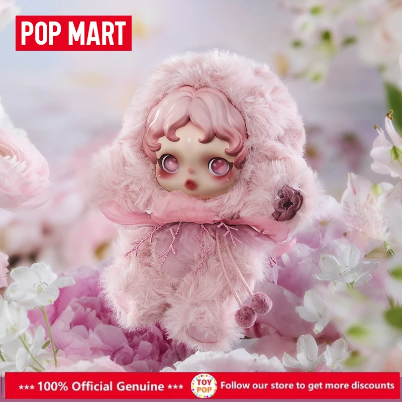 POPMART SKULLPANDA Легкое плетение садовая серия слепая коробка виниловое лицо плюшевые куклы игрушки загадочная коробка аниме фигурка девушка подарки на день рождения