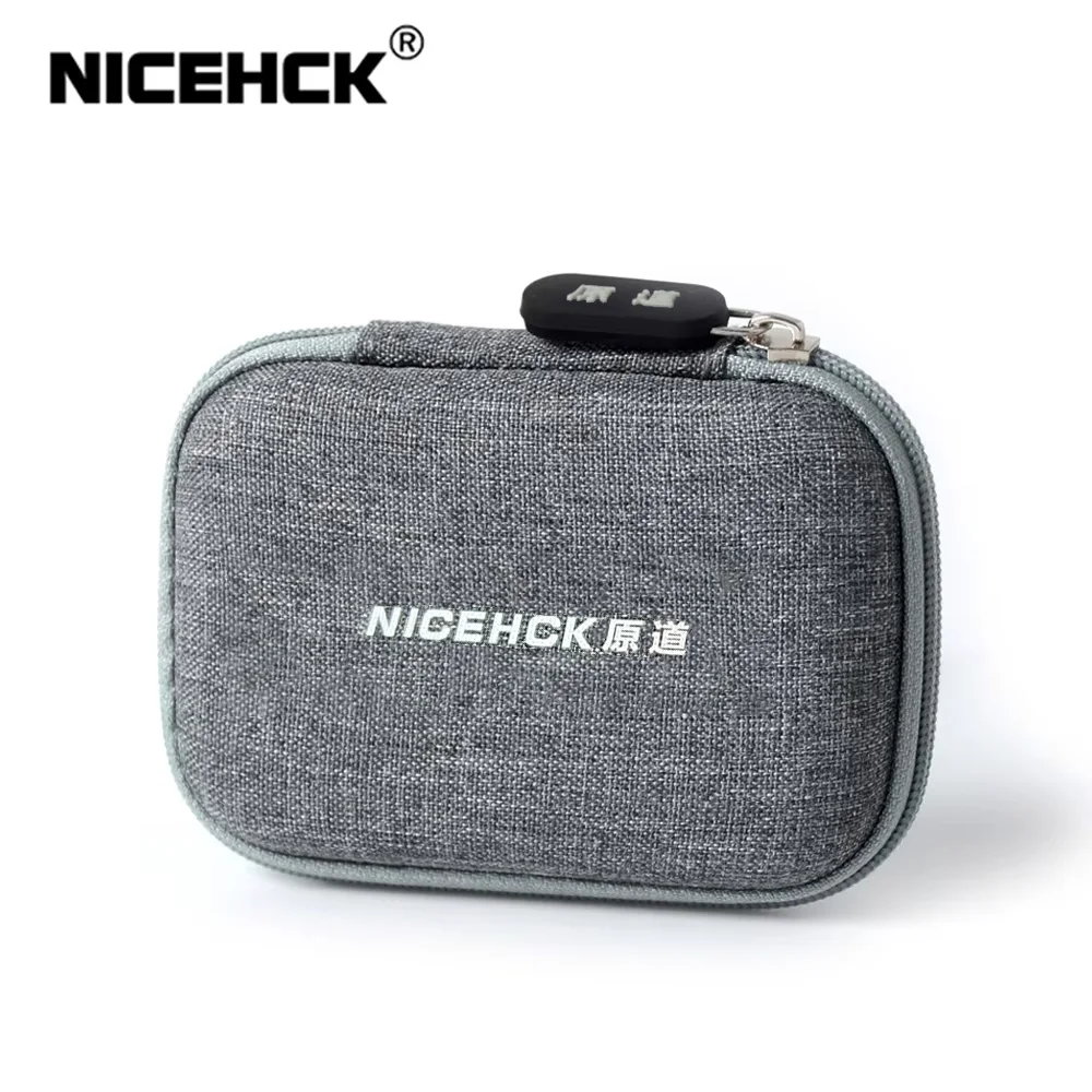 Original NiceHCK In Ear Earphone Case Headphones Portable Storage Box Headset Accessories Storage Bag For /DB3/F3/M6