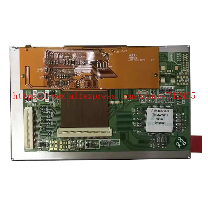 New Original AM480272H3TMQW-W2H 4.3 Inch 480272H3 REV.B AM480272H3TMQWW2H AM480272H3 TMQWW2H LCD Screen For ELZAB K10