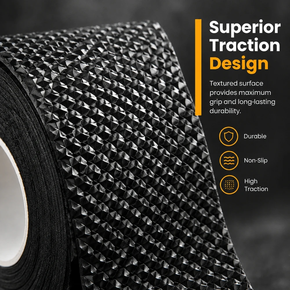 Adhesive Diamond Pattern Anti Slip Sole Tape 1 Roll Shoe Protection for Sneakers Leather Boots Festive Season Present