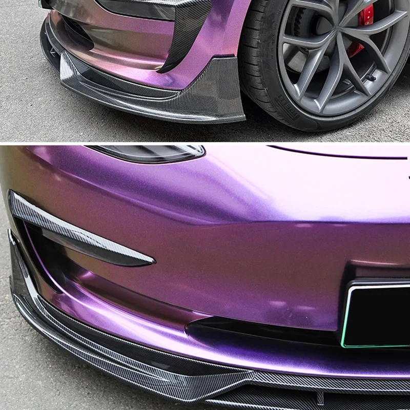 Superior Fast Aero Carbon Fiber Bumper Lip Rear Diffuser Spoiler Tuning
