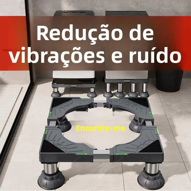 stainless-steel-washer-stand-elephant-foot-base-automatic-tumbler-universal-padded-refrigerator-support-bracket-metal-material