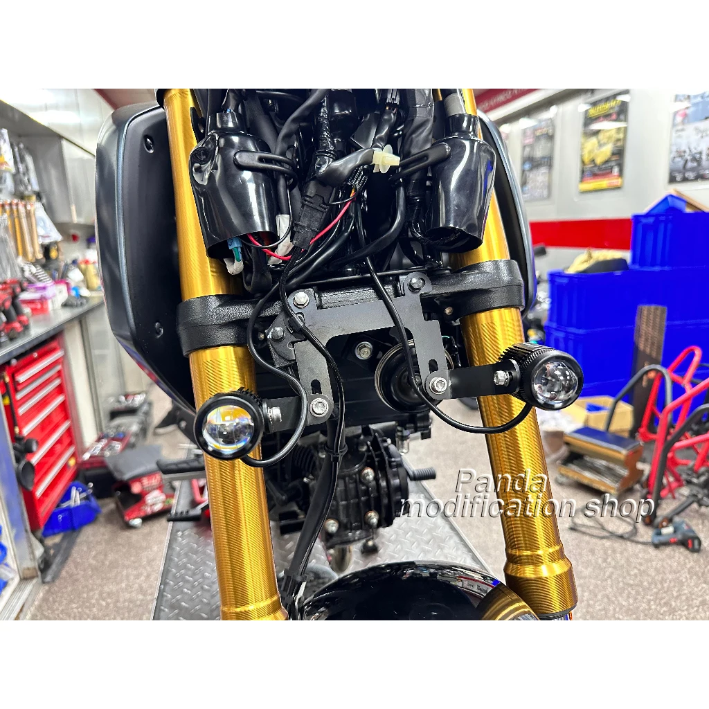 لهوندا GROM125 MSX125SF MSX125 2013 2014 2015 2016 2017 2018 2019 2020 2021 2022 2023 2024 القيادة ضوء جبل الملحقات