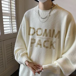 2022 neue Männer der Hälfte Rollkragen Pullover männer Plus Samt Dicke Warme Gestrickte Pullover Mode Alle-spiel Pullover m-5XL