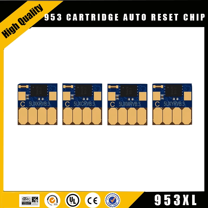 einkshop 952 953 954 955 954XL Auto Reset Chip For HP OfficeJet Pro 7720 7740 8210 8710 8720 8730 Printers Permanent Chip