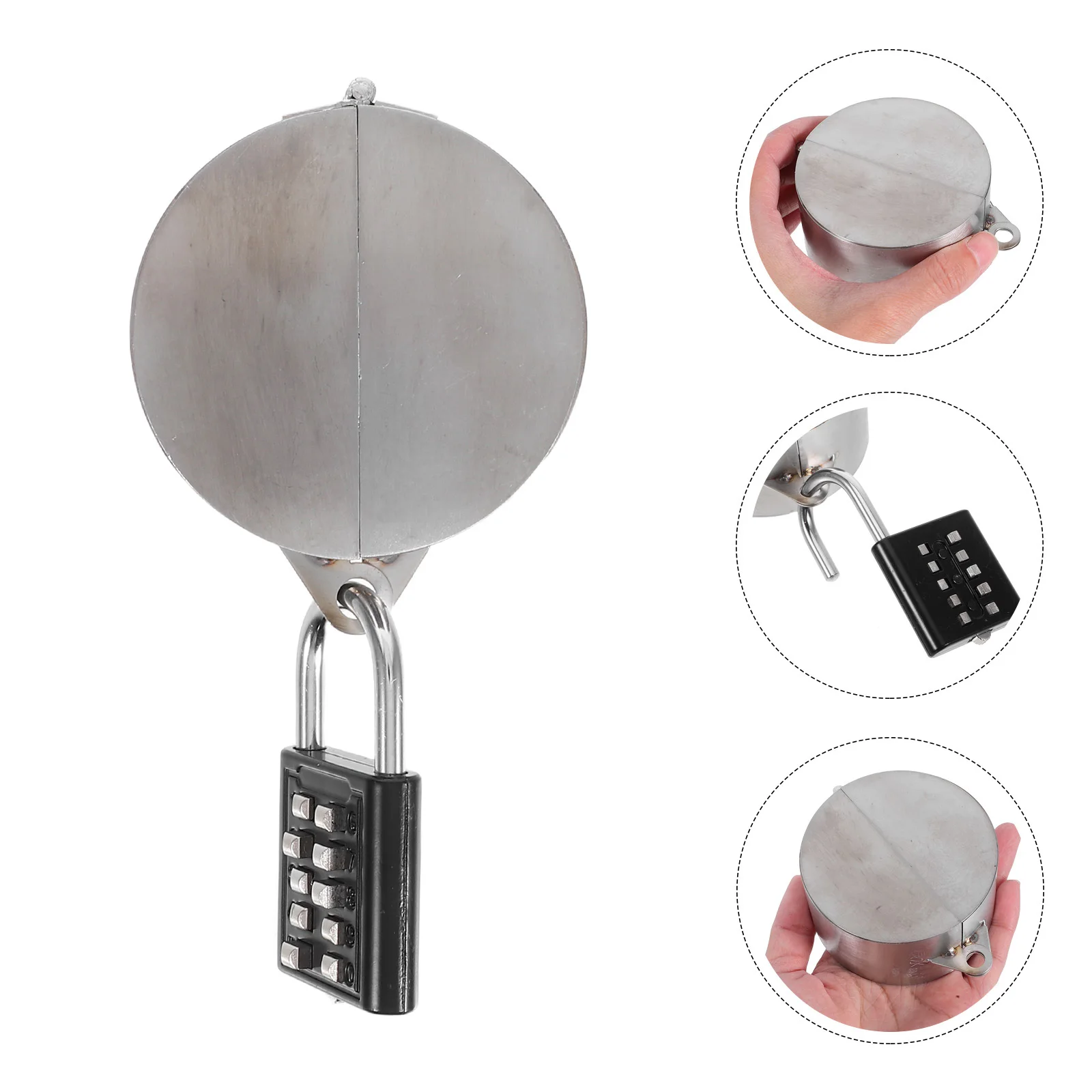 

1Set Water Spigot Outdoor Lock Metal Frost Proof Protection Cover Anti-Theft Garden Hose Bib Outside Water Spigot