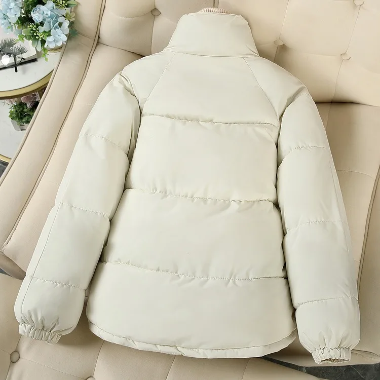 2025 Winter High Quality Women's Coat Casual Solid Color Women's Cotton Jacket New Women's Warm Coat