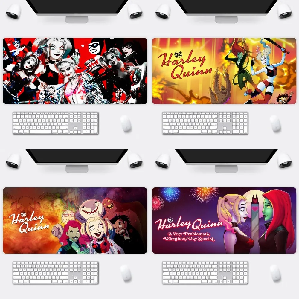

BEAST KINGDOM DC H-Harley Q-Quinn S Mousepad Office Large Small Mouse PC Computer Game Keyboard Rubber Anti-Slip Mice Mat Big