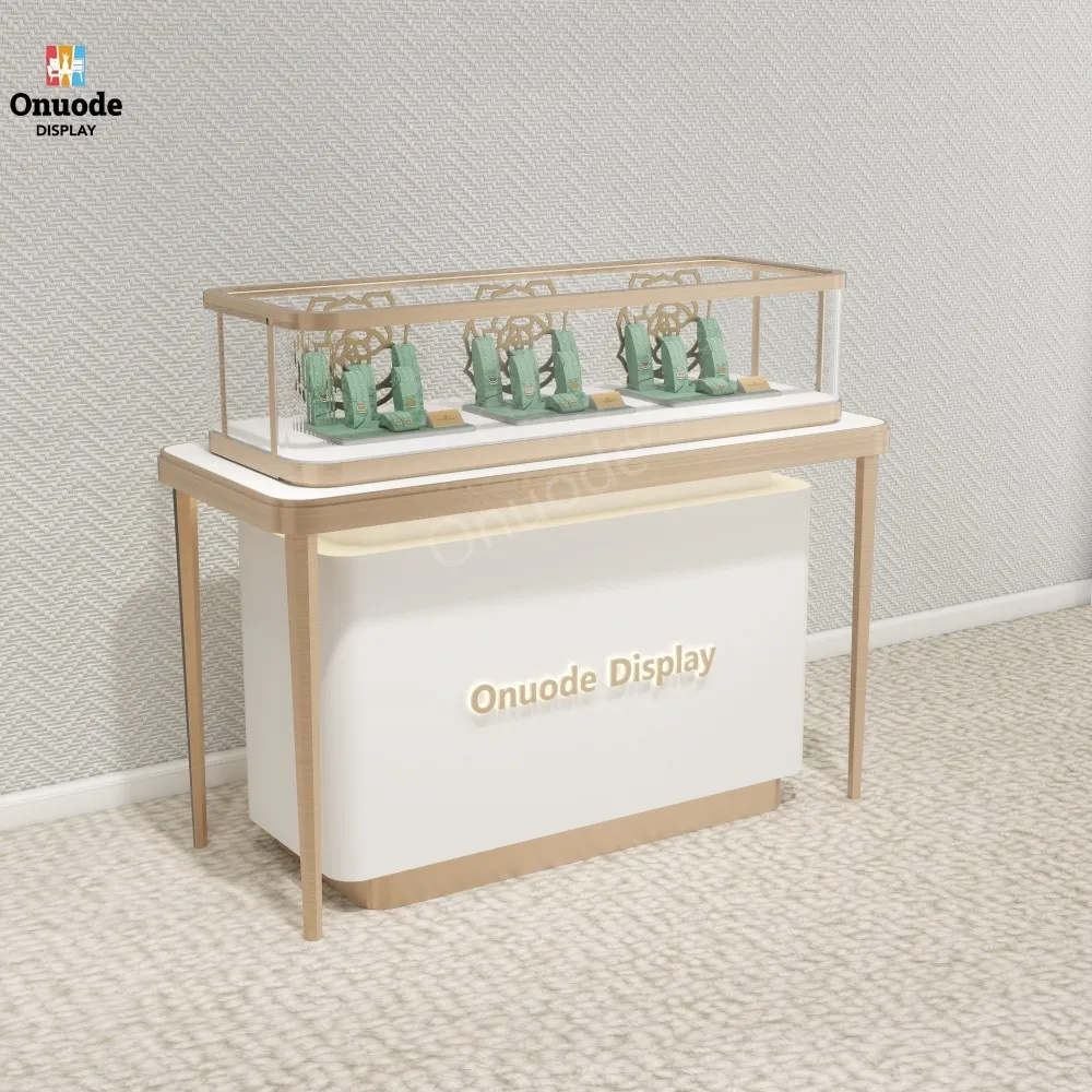 Custom.Custom Luxury Display Glass Showcase Jewelry Display Showcase for Retail Showroom Use