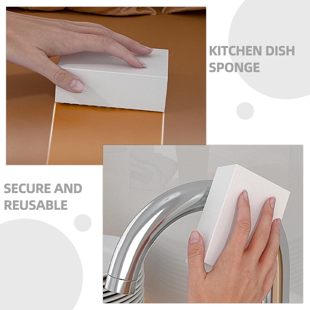 

24pcs Kitchen Cleaning Reusable Dish Washing Scrubber Washable Household Cleaning Supplies For Pots Bowls Cups Daily Use Small