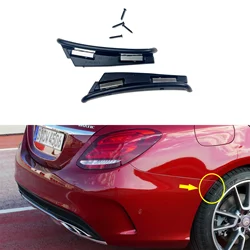 For Mercedes S205 W205 C180 C200 C250 C300 C43 S213 W213 E200 E250 E300 E43 AMG Bumper Fender Flare Extension Wheel Eyebrow Lip2