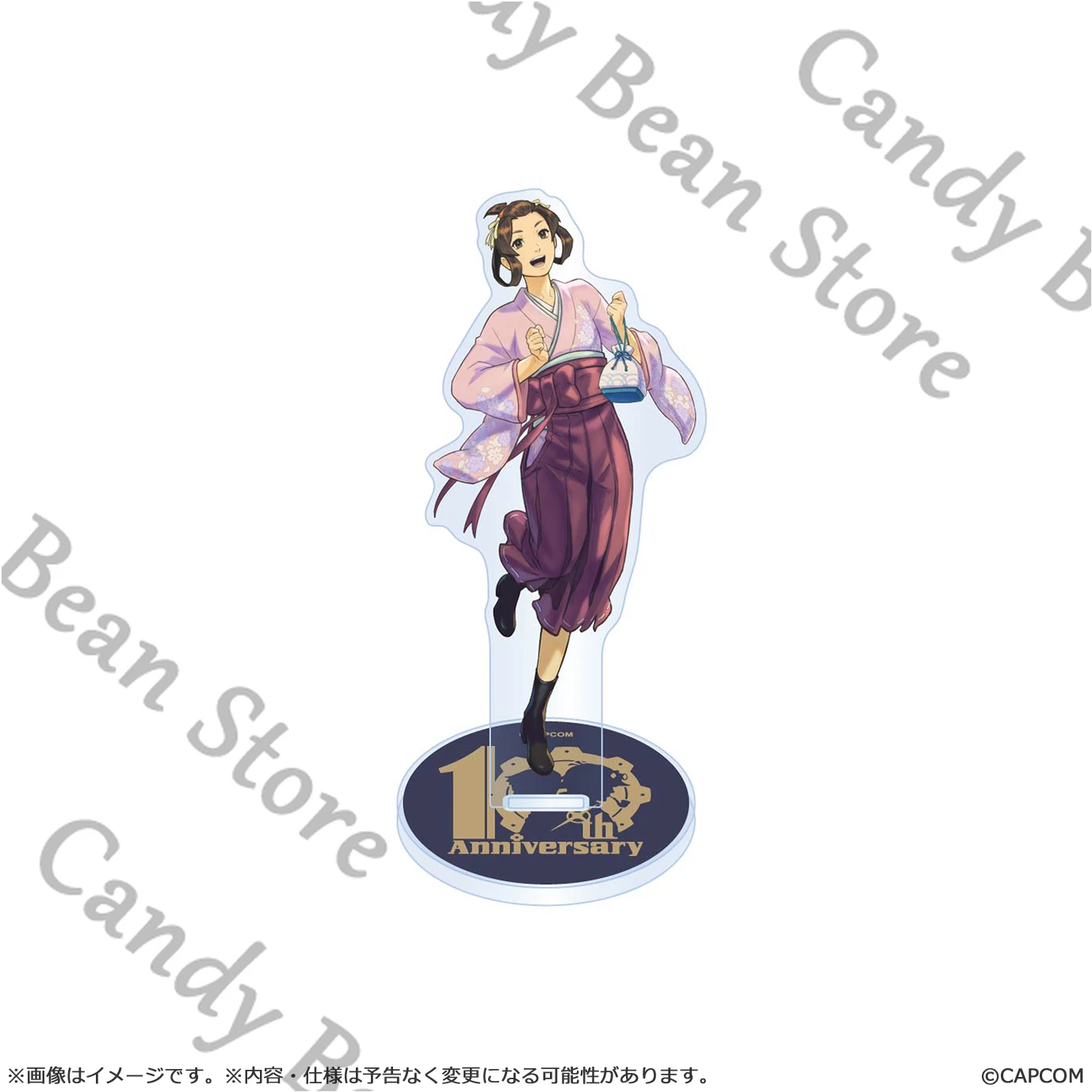 Genuino Anime Ace Avvocato Deceniale Ryūnosuke Kazuma Barok Van Zieks Cosplay Figura Acrilica Del Basamento Del Fumetto In Piedi Segno di Natale