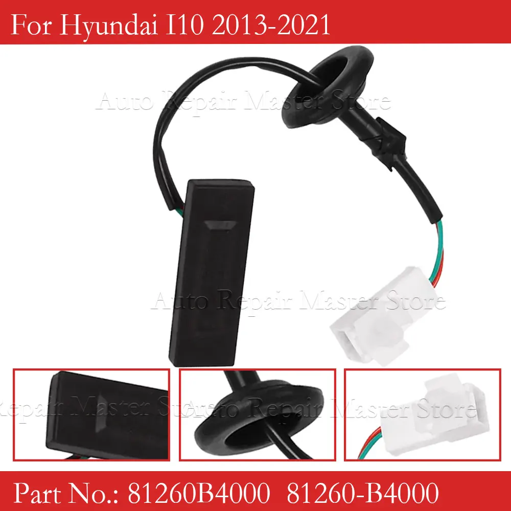 

Ручка переключателя багажника заднего двери автомобиля, ручка открывания багажника, кнопка открытия задней двери 81260B4000 81260-B4000 для Hyundai I10 13-21
