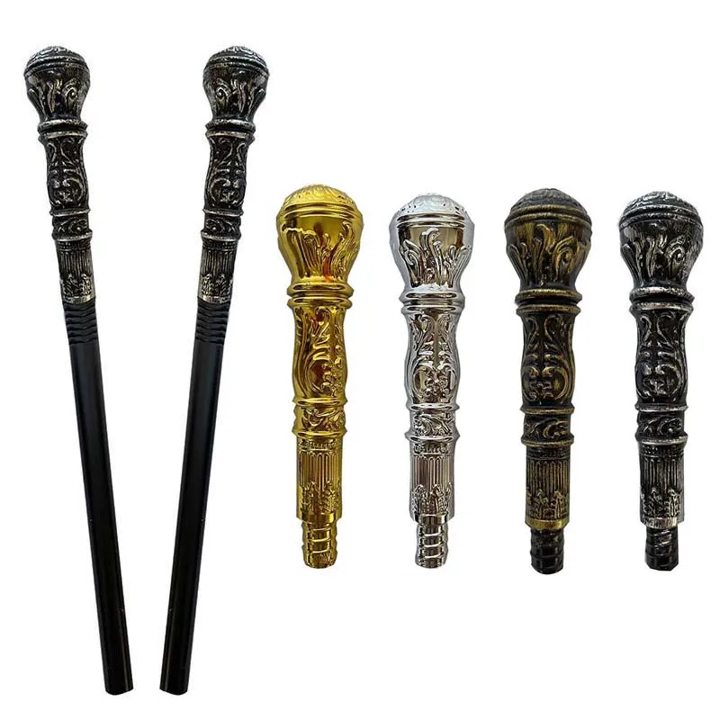 Halloween Emperors Scepter Detachable Wands Magic Mystical Pharaoh Ancient Egyptian Staff Festival Birthday Party Cosplay Props