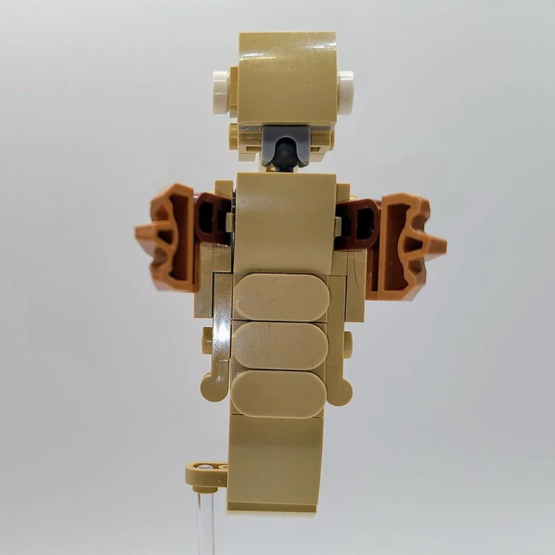74 قطعة MOC Creator Seahorse تمثال محيطي مفصلي لتقوم بها بنفسك نموذج اللبنات ألعاب عيد ميلاد هدية