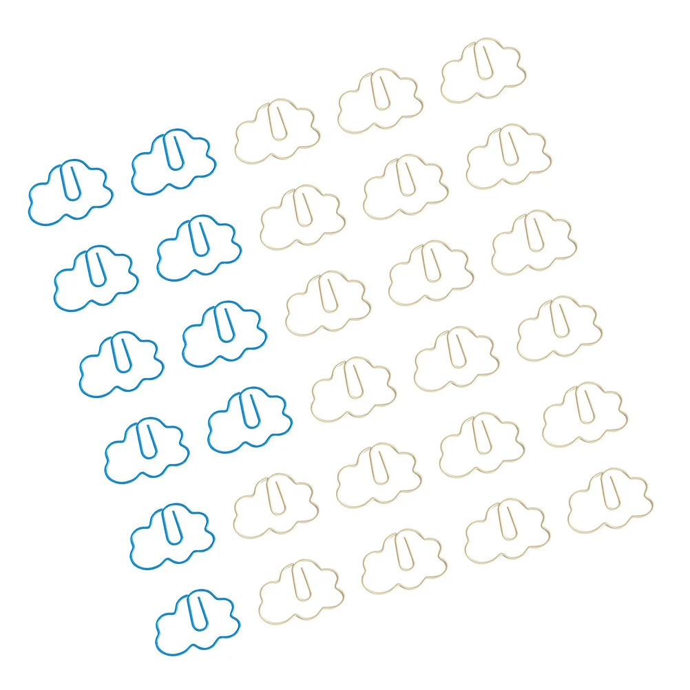 

30Pcs Reliable Paper Clips Not Easy to Deform Suitable for Files Photos Letters Office Supplies Clips Office Supplies