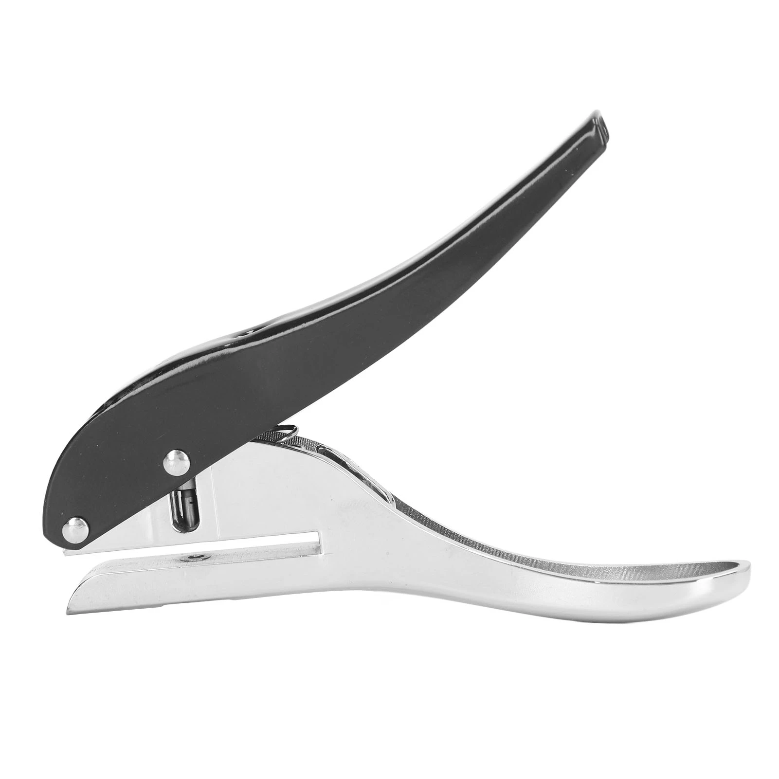 

Paper Hole Punch 1 Hole Puncher 3mm DIA 25mm Depth Handheld DIY Tool for Paper File