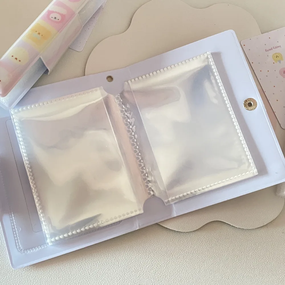 

Cute 3 inch Kpop Album 20 Pockets Cartoon Idol Photo Holder Gift Mini Photocard Holder
