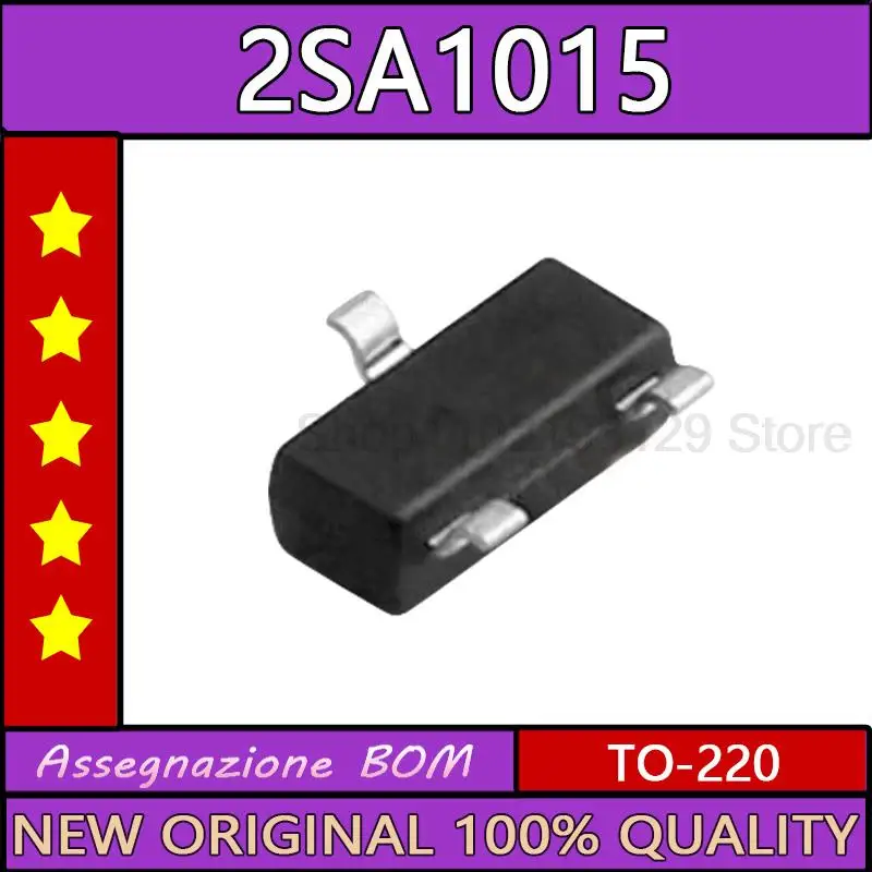 200PCS  A1015 2SA1015 BA PNP SOT23 SMD TRANSISTOR