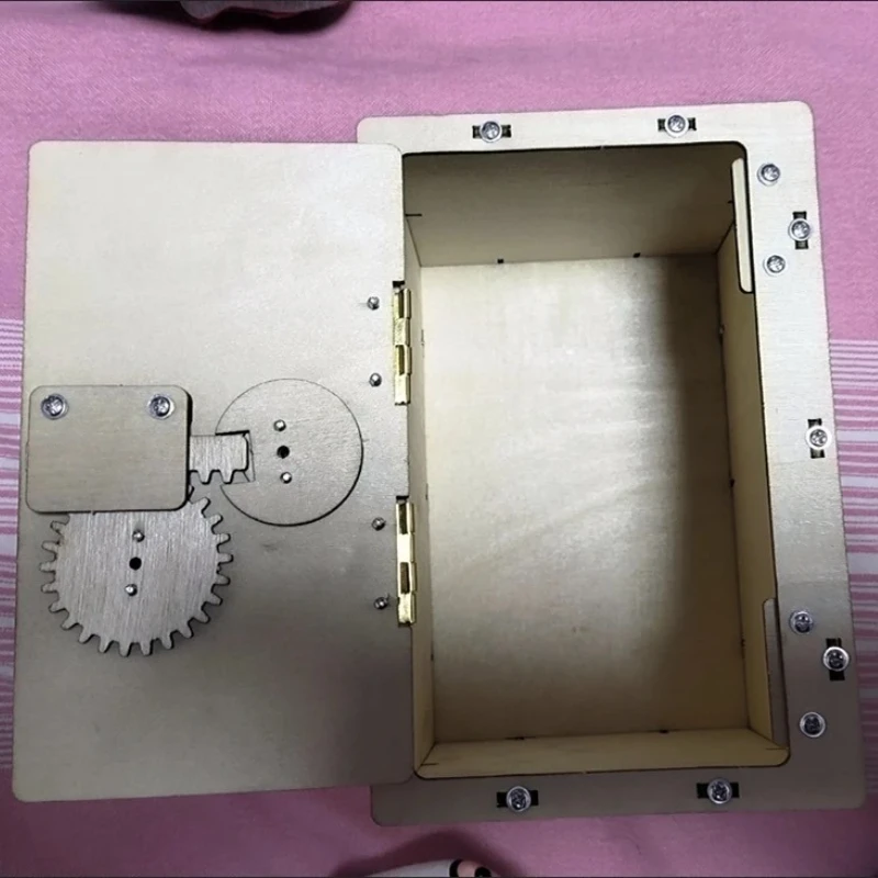 

DIY Mechanical Lock Box Creative Kit, Educational Technology Science Project for Kids, Foster Creativity & Logical Thinking