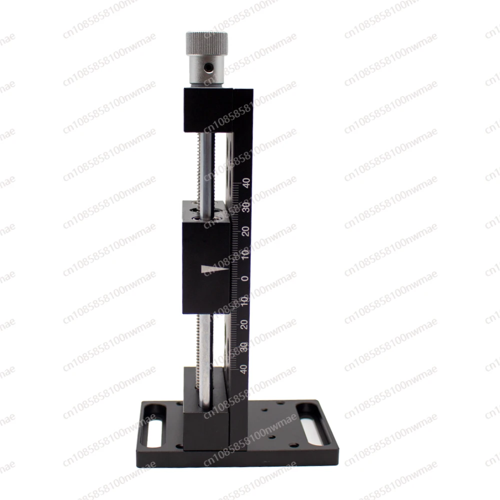 80x60MM Manual Z-Axis Lifting Table Laboratory Light Degree Shifting Platform Stroke Optional