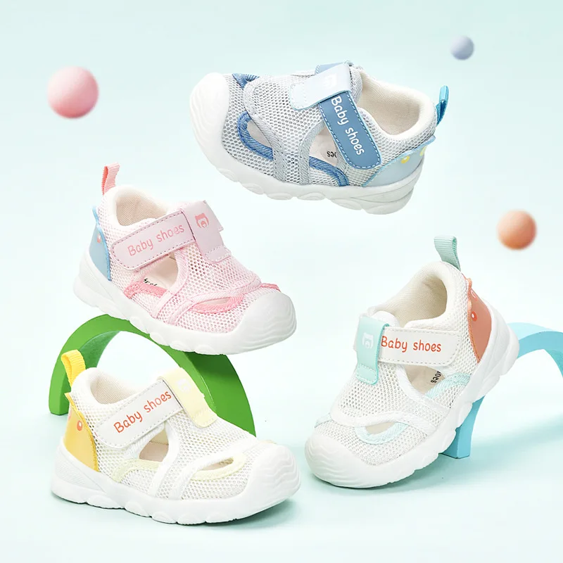 Toddler shoes boys and girls baby shoes summer sandals baby soft sole function cartoon baby shoes classmates