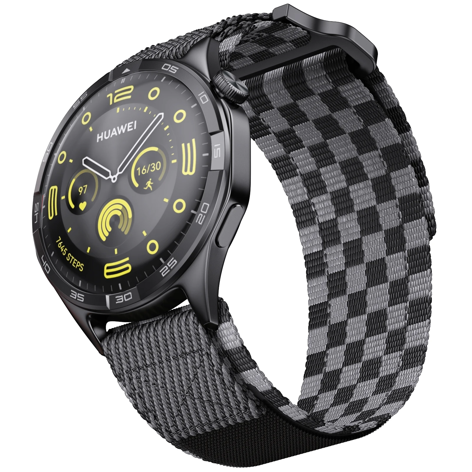 Nylonowy pasek z przekładnią 22mm do zegarka Huawei GT4/Garmin Forerunner 955/745/ Fenix 5/5Plus nylonowy pasek do zegarka