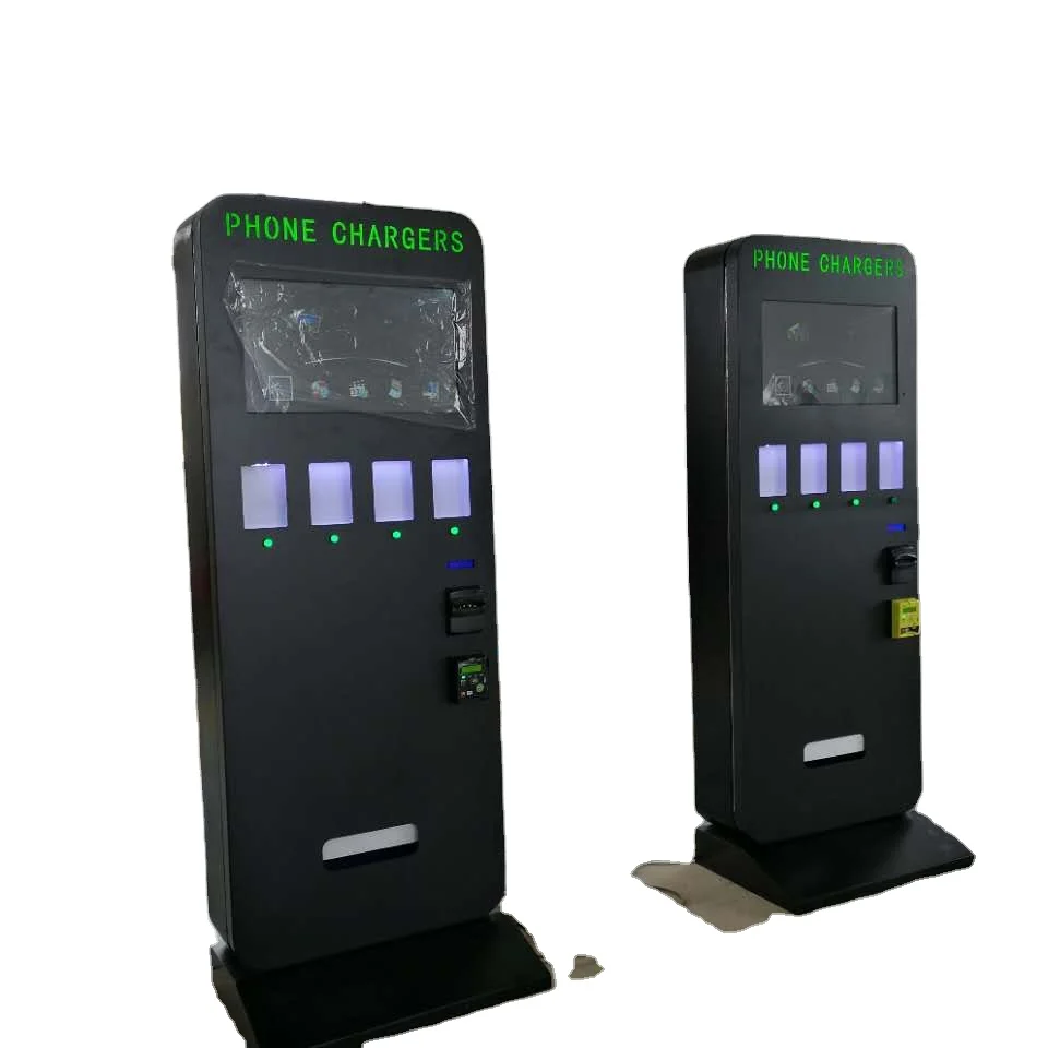 

Coin/Cash/Banknote Operated Mobile Phone Charging Vending Machine