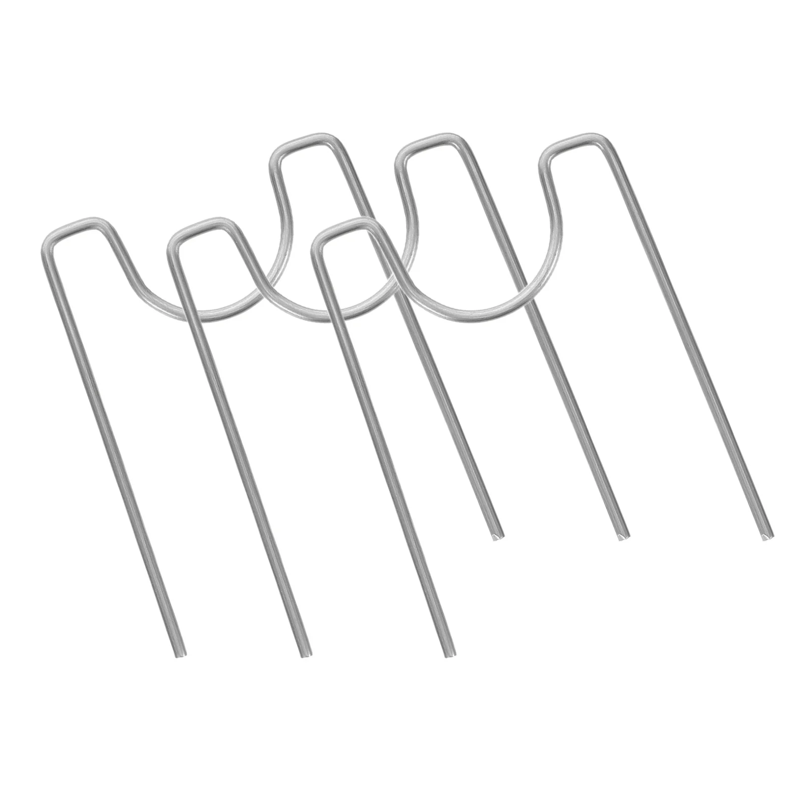 

3Pcs Outdoor Gas Cylinder Stand Stainless Steel M Shaped Bracket Camping Hiking Cooking Gas Bottle Holder Support Rack