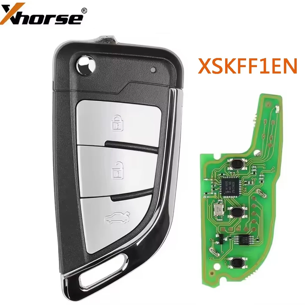 1 Piece Xhorse XSKFF1EN Smart Universal Remote Key with Proximity Function Knife Style for VVDI2 VVDI Key Tool