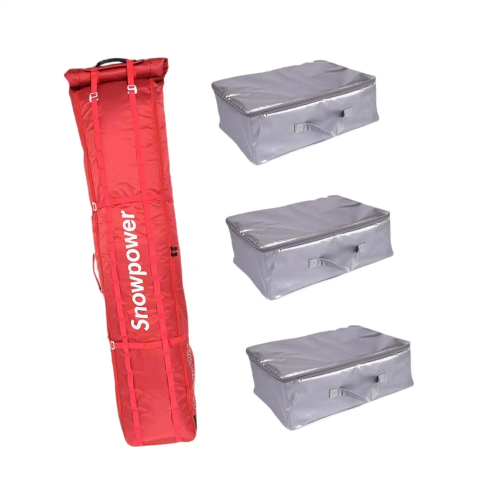 

Snowboard Bag Adjustable Length up to 210cm Large Capacity Ski Equipment Bag