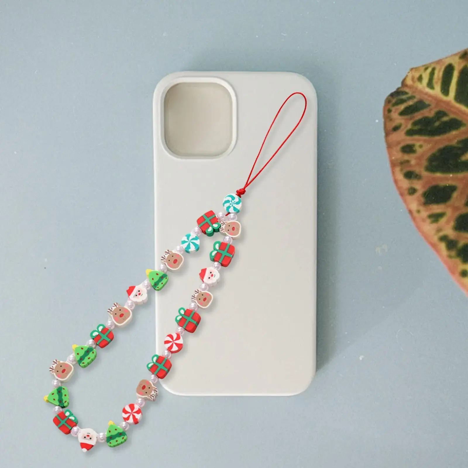 Phone Lanyard Christmas Ornament Gifts Phone Strap for Travel Walking Phone