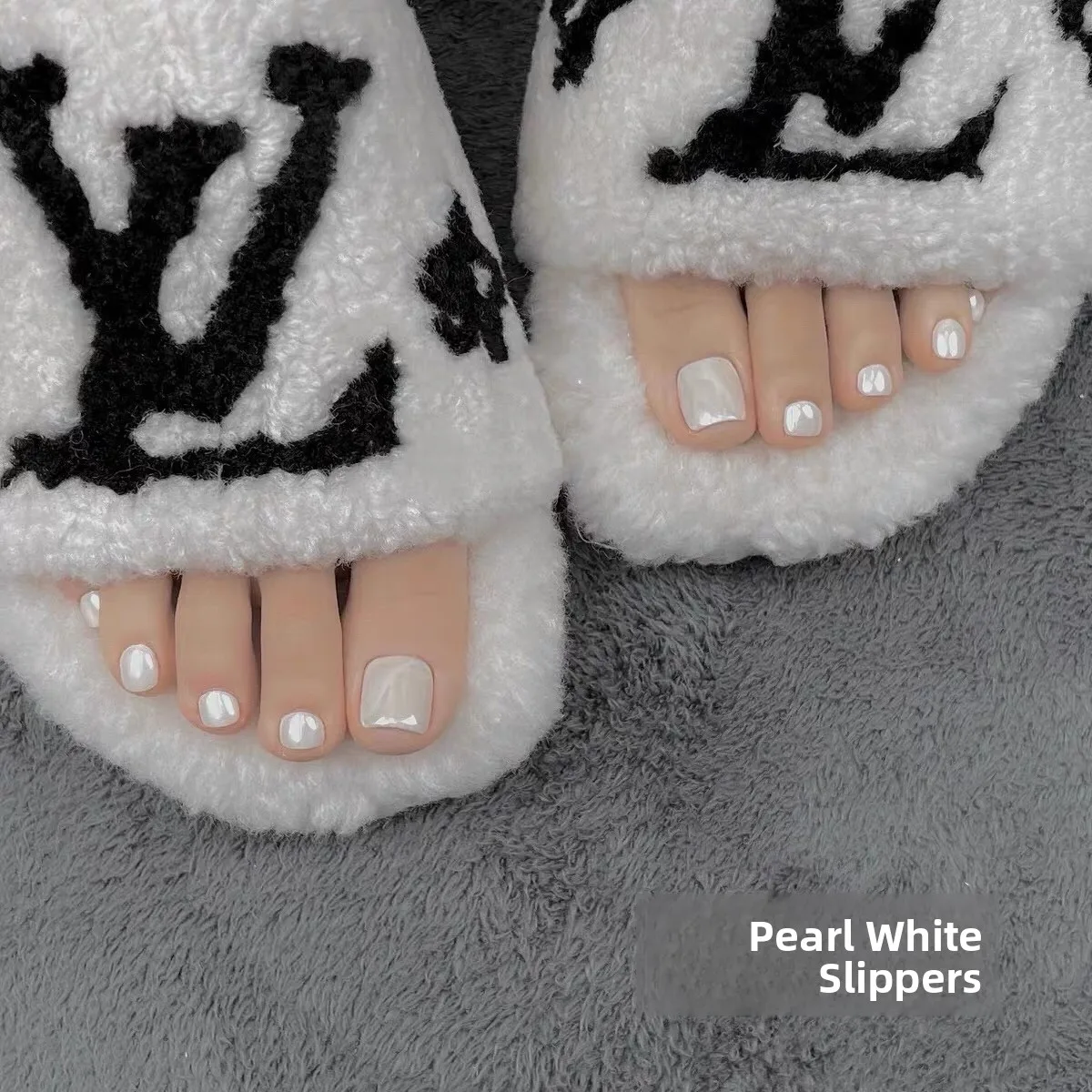 

Жемчужно-белые типсы Авроры, ручная работа, долговечные водонепроницаемые инструменты для дизайна ногтей для беременных, съемные нормальные образцы