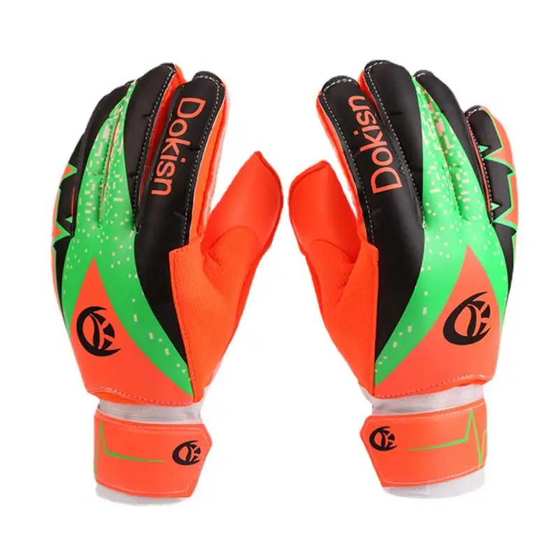 Goalkeeper Gloves Full Finger Latex Goalie Glove Portable Anti-slip Soccer Training Glove Football Protective Gear For Adult Kid