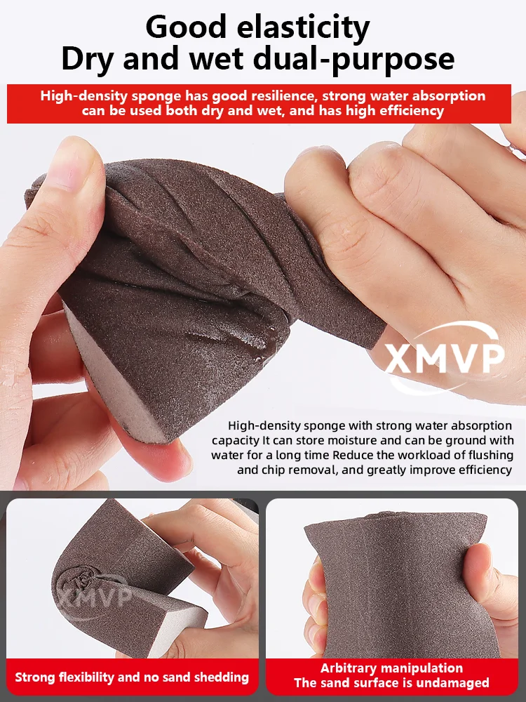 

Sandpaper sandblock grinding wonder tool for woodworking furniture, rosewood heads, cultural relics, metal rust removal and poli