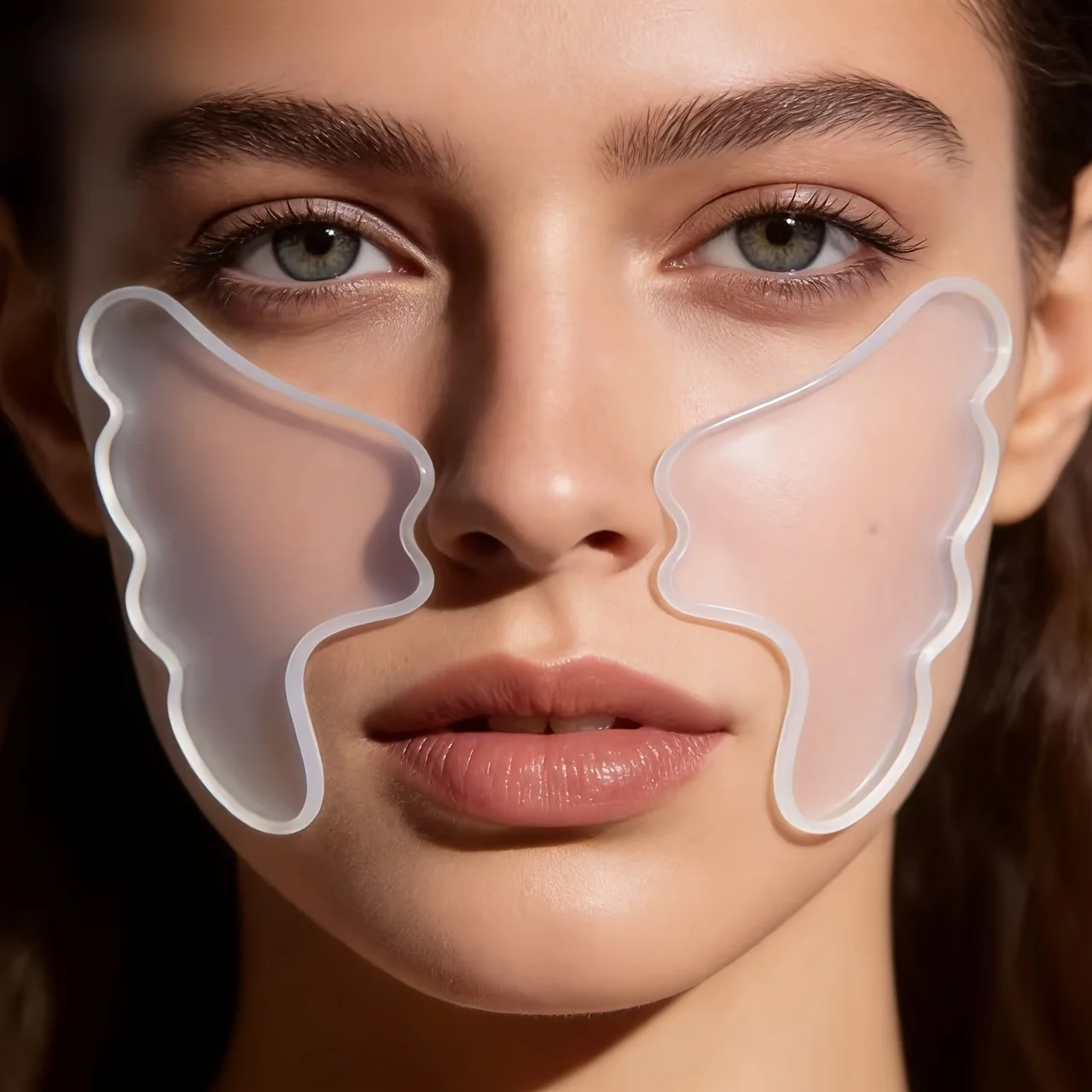 Wiederverwendbare Silikon-Gesichtspflaster gegen Falten, Übernacht-Gesichtsmasken, Hautpflege gegen Hautalterung, Faltenband & Gesichtsband, Dream Patche – Detail 3
