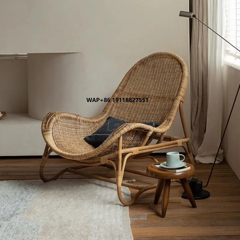 

Newly Designed Luxurious Indoor Rattan Chairs Courtyard Leisure Rattan Chairs