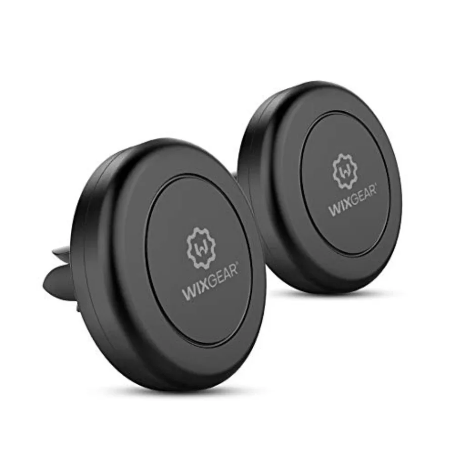 

Магнитный держатель телефона для автомобиля WixGear [2 шт.] Универсальное магнитное крепление для телефона с вентиляционным отверстием для автомобиля Автомобильный держатель телефона для сотового телефона