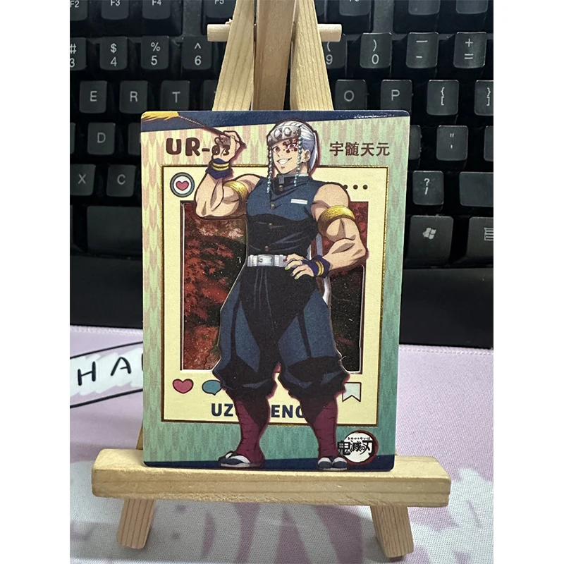 Cartes Anime Rengoku Kyoujurou Kanroji Mitsuri Kochou Shinobu Tokitou Muichirou UR, jouets à collectionner, cadeaux de noël et d'anniversaire
