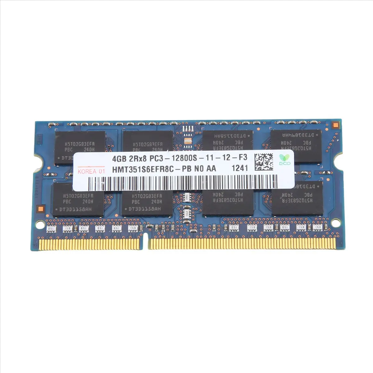 A64I For DDR3 4GB Laptop RAM Memory 1600Mhz PC3 12800 2RX8 1.5V 16 IC SODIMM Memory Only for