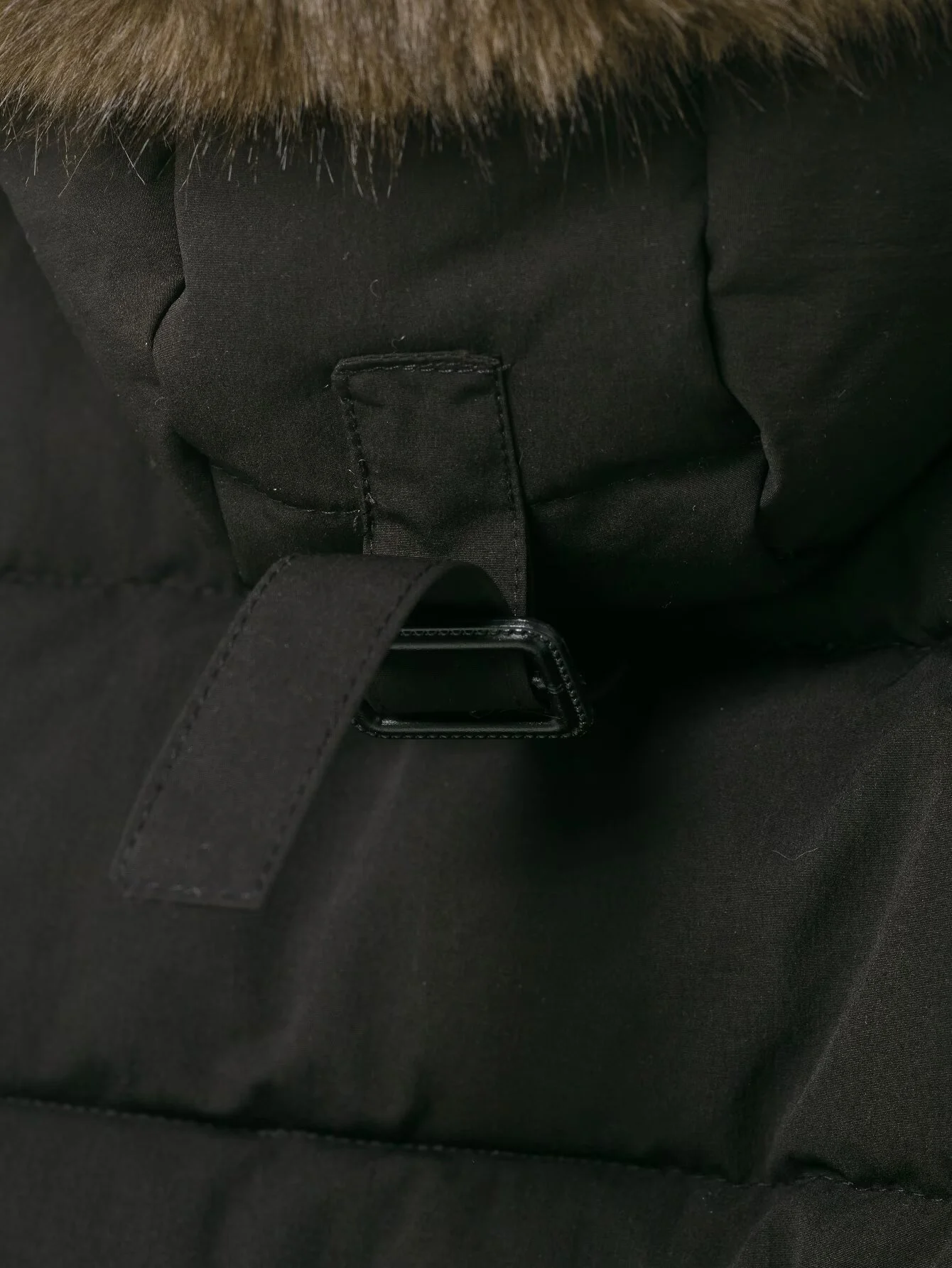 سترة قطنية قصيرة للسيدات لشتاء 2025 مريحة وياقة واقفة وأكمام طويلة وياقة من الفرو بسحاب #6