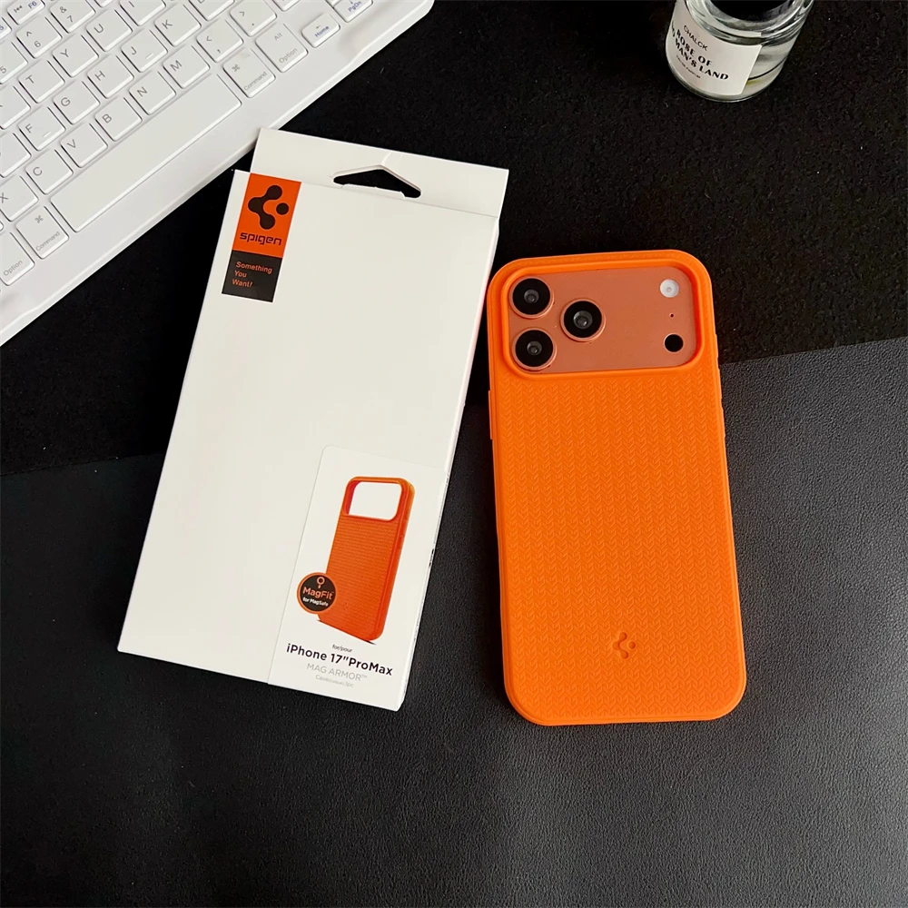 Spigen für iPhone 18 17 Pro Max 16 Plus 15 14 13 12 Pro Max Air Soft Case für Magsafe Magnetisches Kabelloses Laden Stoßfeste Hülle