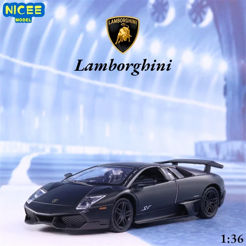 

1:36 Lamborghini, спортивный автомобиль, литые модели автомобилей, модель автомобиля из металлического сплава, классический игрушечный автомобиль для детей, подарок A235