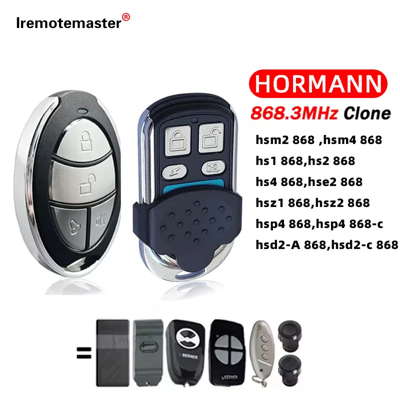 

Для гаражных ворот HORMANN с дистанционным управлением HORMANN HSM2 HSM4 868 МГц ручной передатчик 868,35 МГц