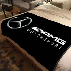 A-amg Pattern Soft Throw Blanket Light Weight Flannel Blanket Suitable for Living Room/Bedroom Warm Blanket