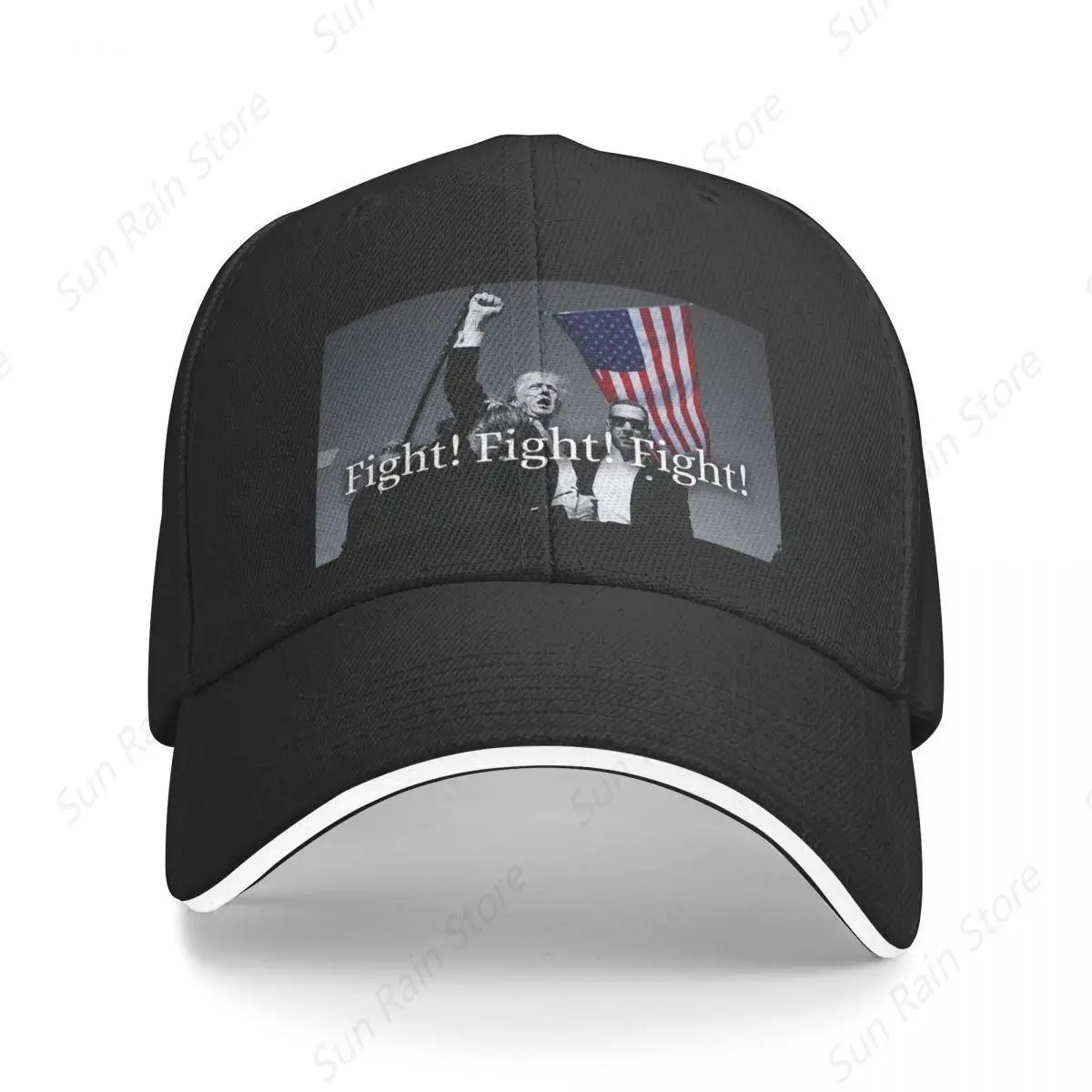 Fight Trump Rally Shooting Accessories Men Women Baseball Cap 2024 Trump Shot Trucker Hat Unique Formal Headwear Adjustable