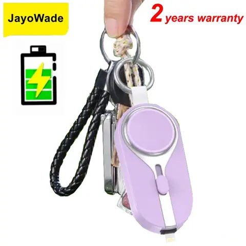 KeyChain Powerbank Portable Mini Solar Power Bank 3000mAh Smart Watch Key Chain Fast Charging for Smartphones Android PowerBank