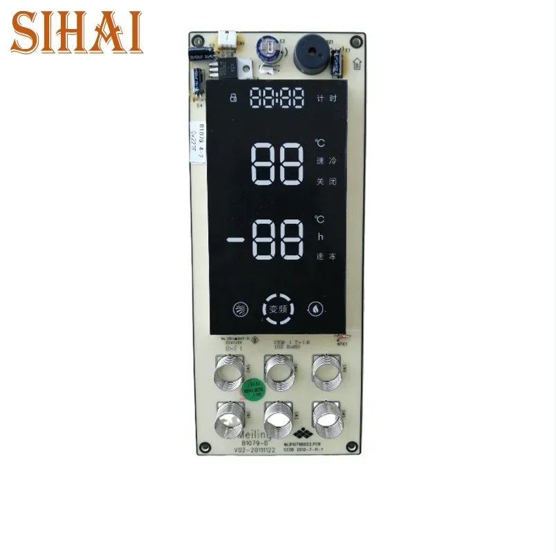 

Новая компьютерная плата для холодильника MeiLing B1079.4-2, панель дисплея, тачпад, плата питания, плата управления